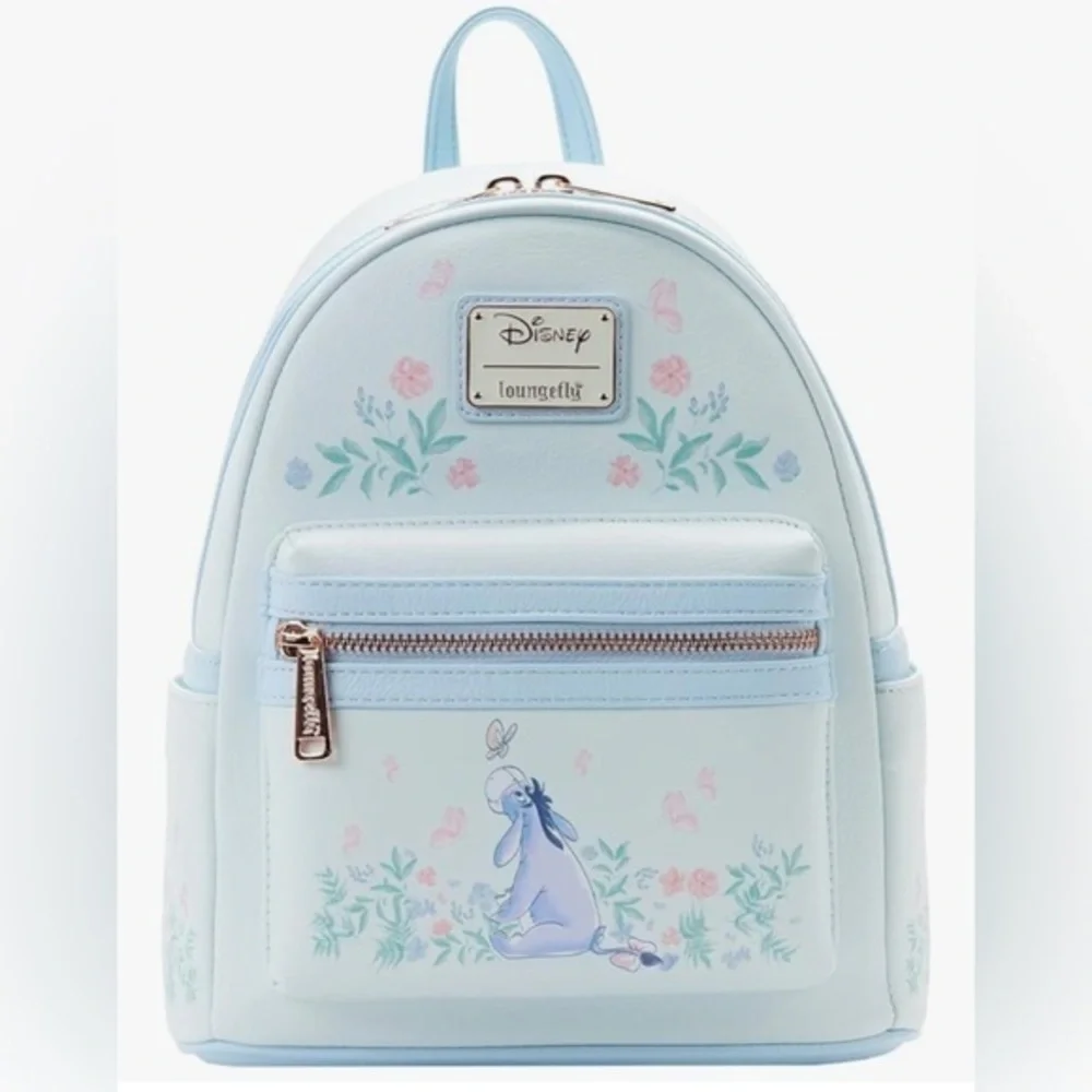 Disney Loungefly Pastel Blue Eeyore Backpack